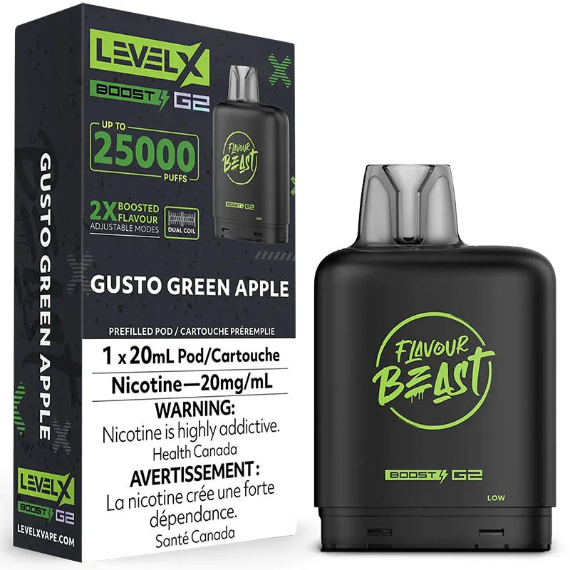BOÎTES DE BOOST G2 DE NIVEAU X DE LA BÊTE DE SAVEUR 25 000 (ON)