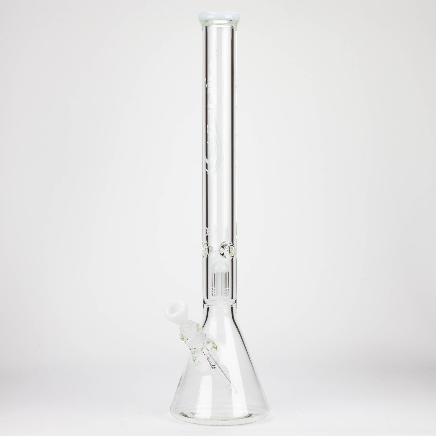 GENIE | 24" 9mm SINGLE PERCOLATOR GLASS WATER BONG