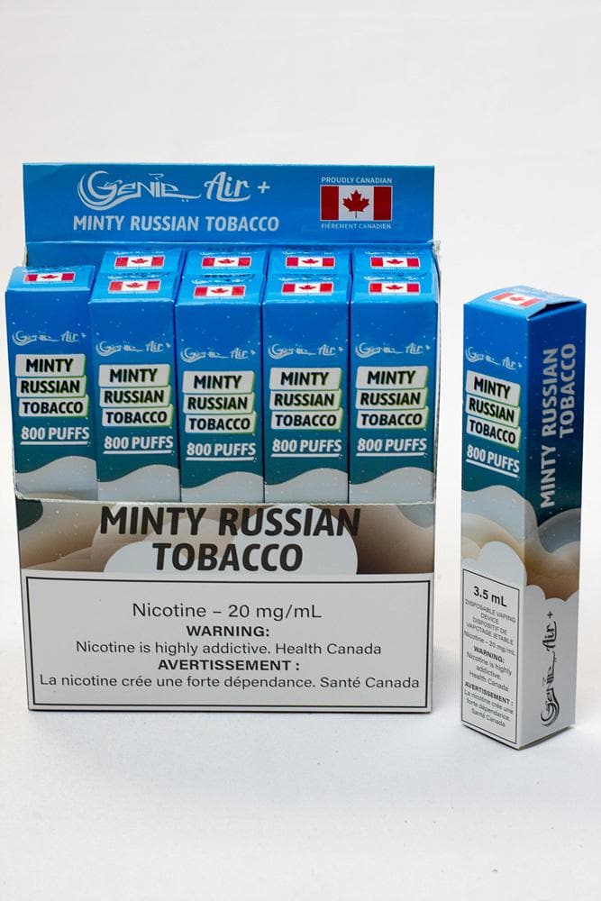 GENIE AIR+ DISPOSABLE (800 Puffs)