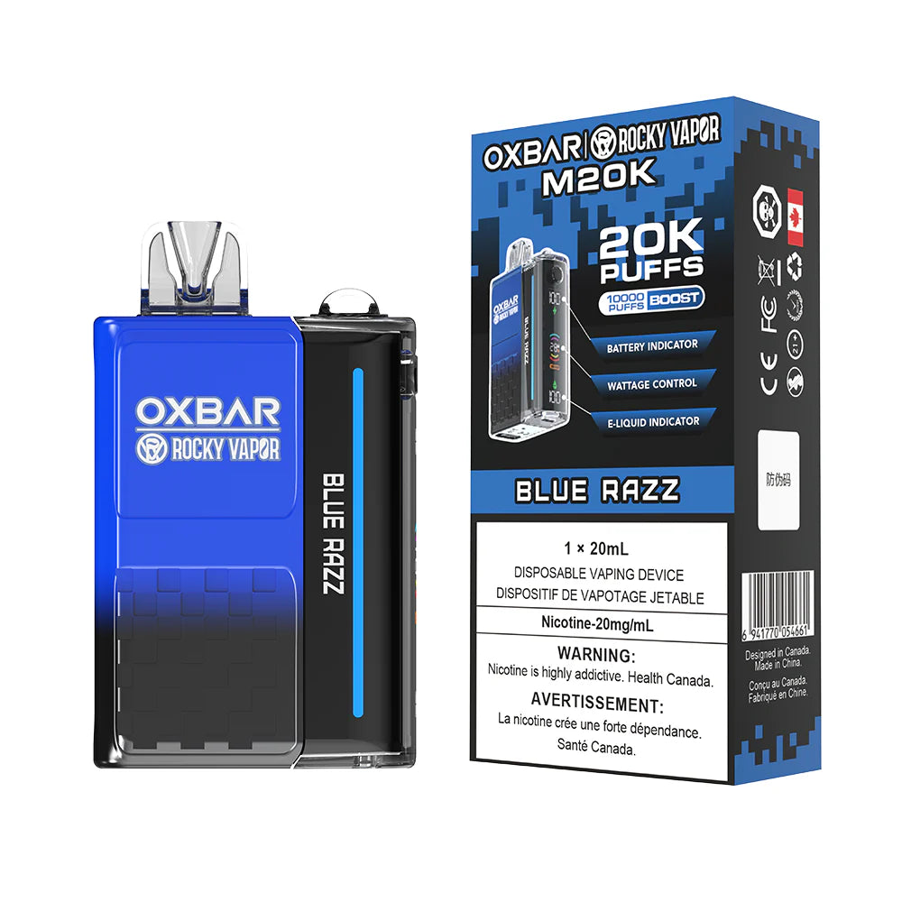 OXBAR X ROCKY VAPOR M20K
