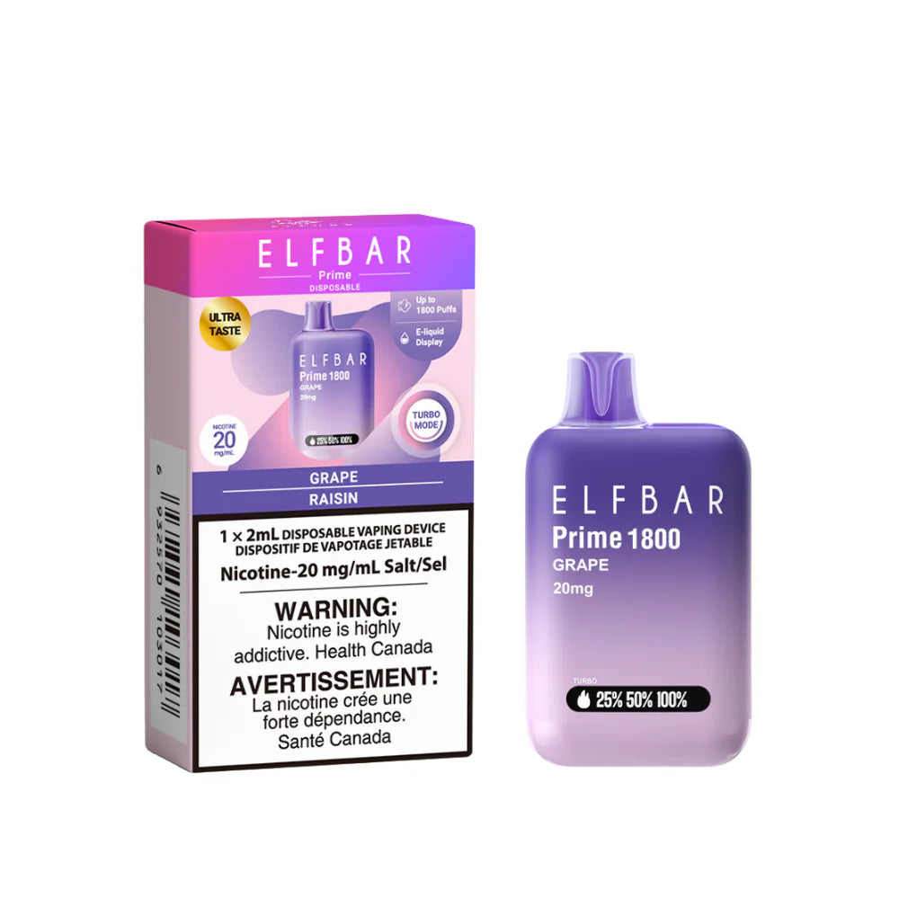 ELFBAR PRIME 1800