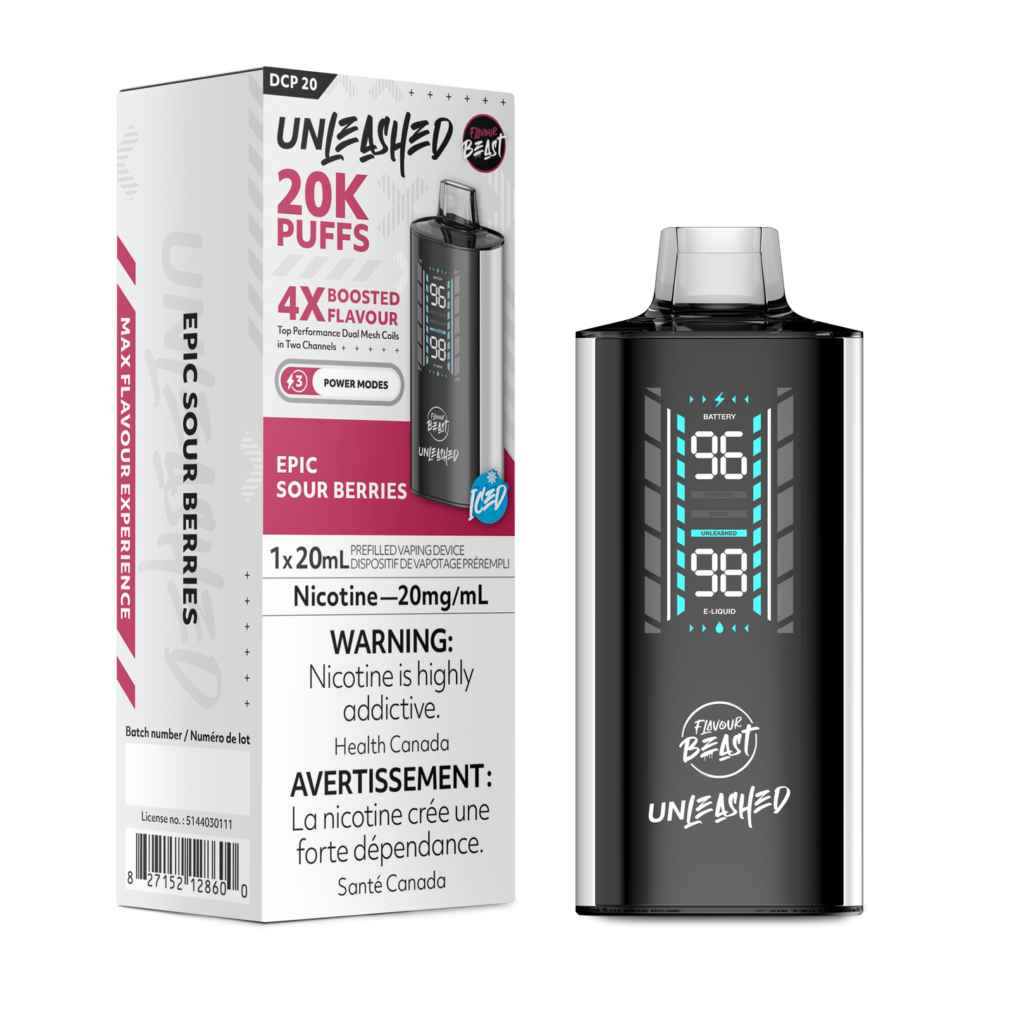 Flavour Beast déchaîné DCP 20 000