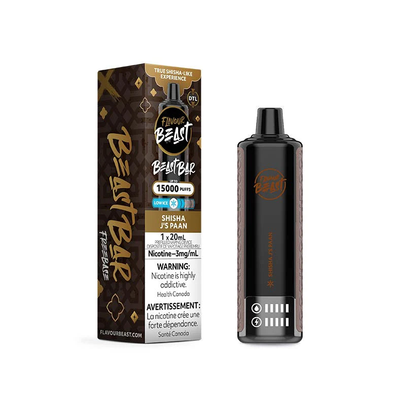 BARRE DE BÊTE À SAVEUR BEAST 15K (3MG/ML)