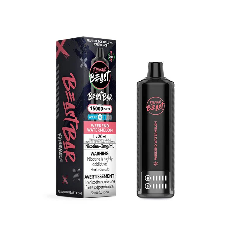 BARRE DE BÊTE À SAVEUR BEAST 15K (3MG/ML)