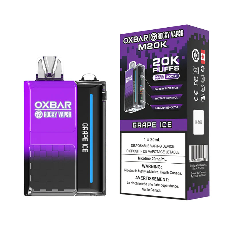 OXBAR X ROCKY VAPOR M20K