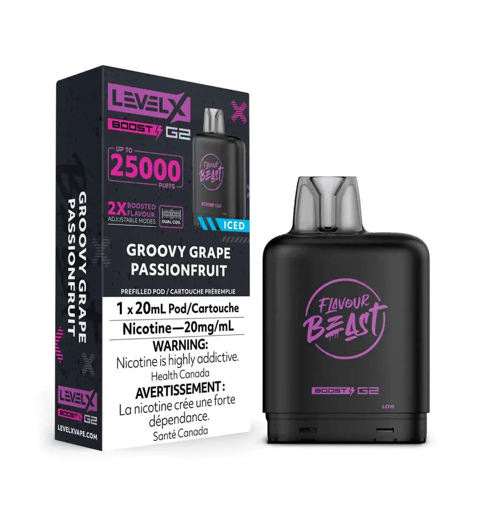BOÎTES DE BOOST G2 DE NIVEAU X DE LA BÊTE DE SAVEUR 25 000 (ON)