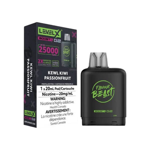 BOÎTES DE BOOST G2 DE NIVEAU X DE LA BÊTE DE SAVEUR 25 000 (ON)
