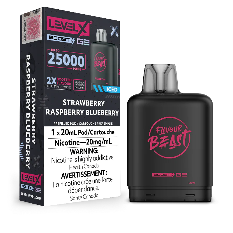 BOÎTES DE BOOST G2 DE NIVEAU X DE LA BÊTE DE SAVEUR 25 000 (ON)