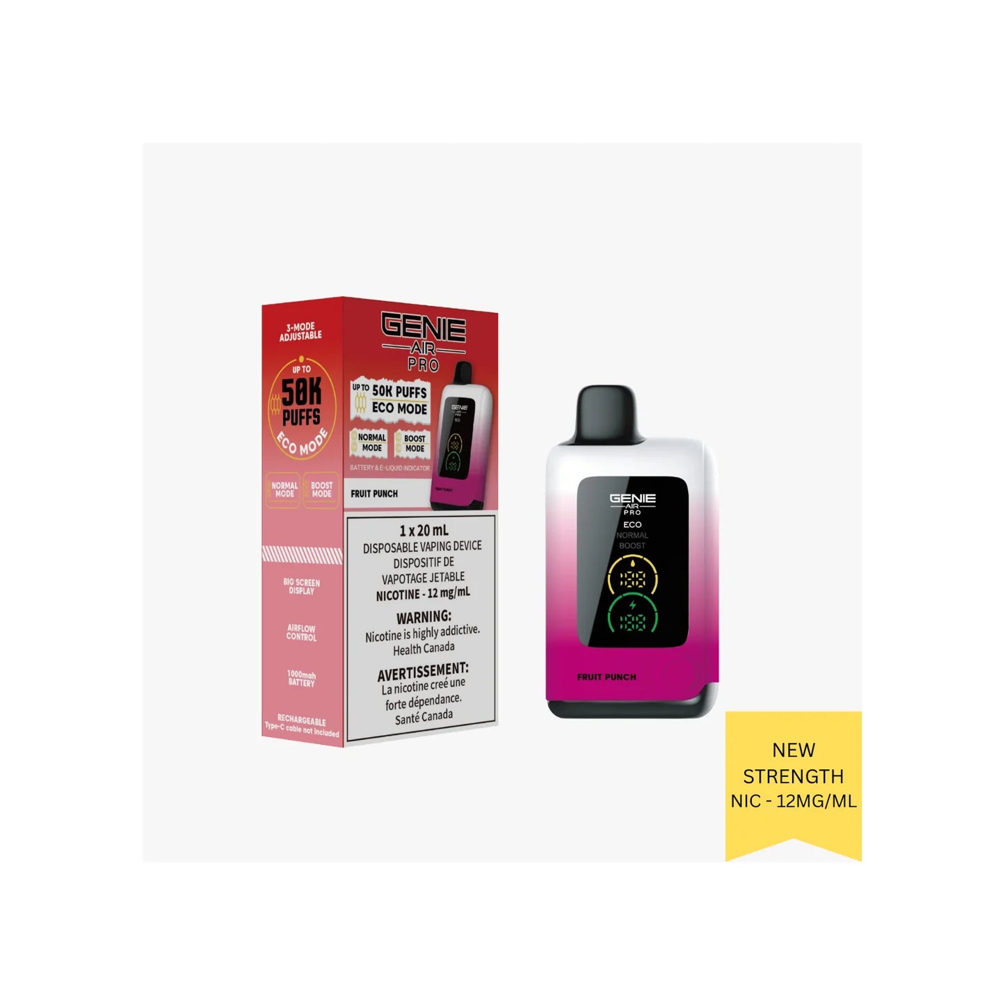 Genie Air Pro 50K (12MG/ ML)