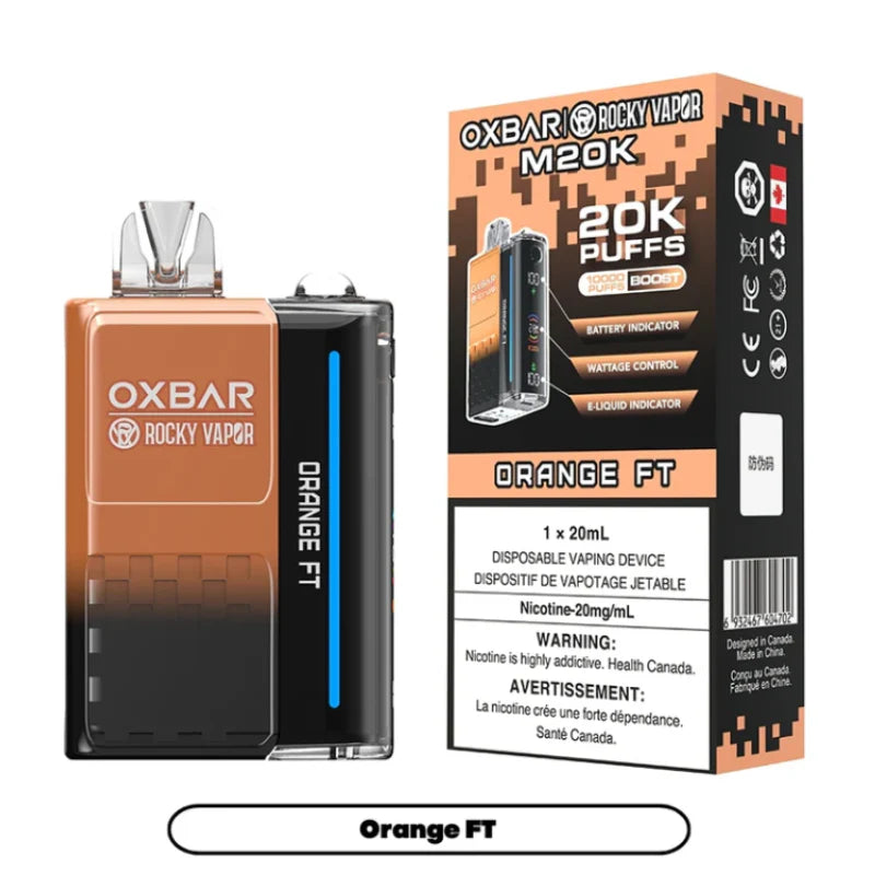 OXBAR X ROCKY VAPOR M20K