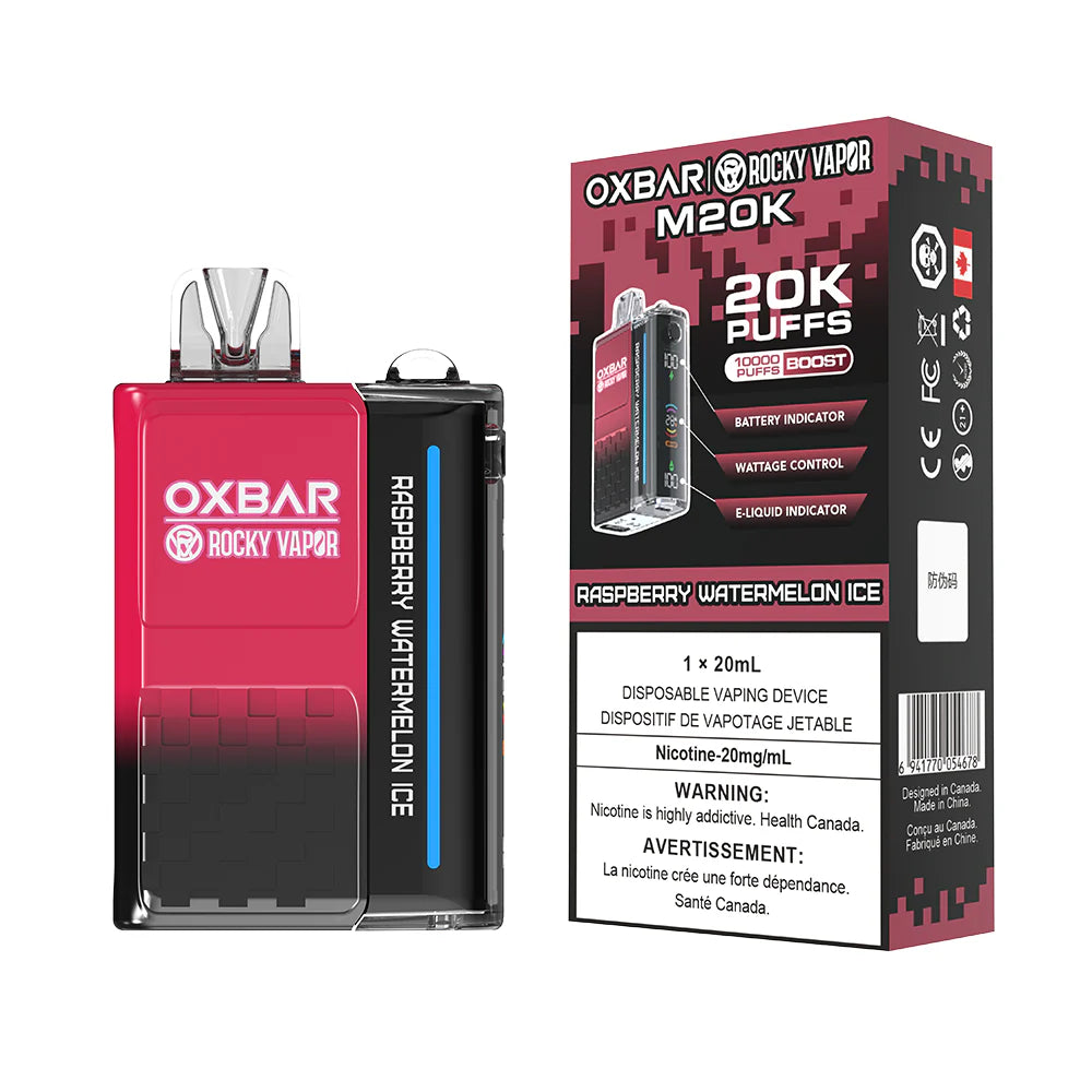 OXBAR X ROCKY VAPOR M20K