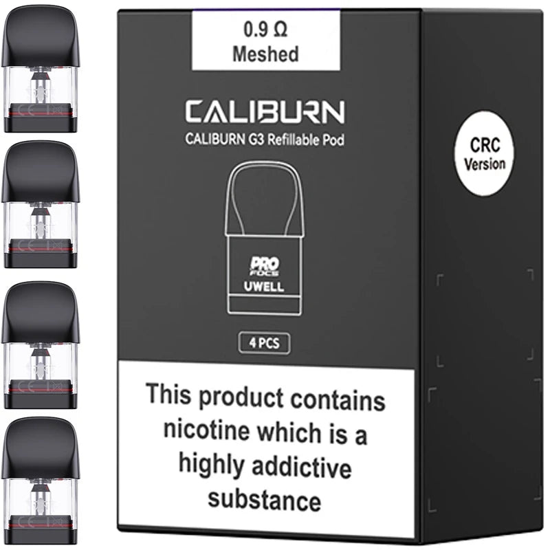 Pod de remplacement Uwell Caliburn G3 (LOT DE 4)