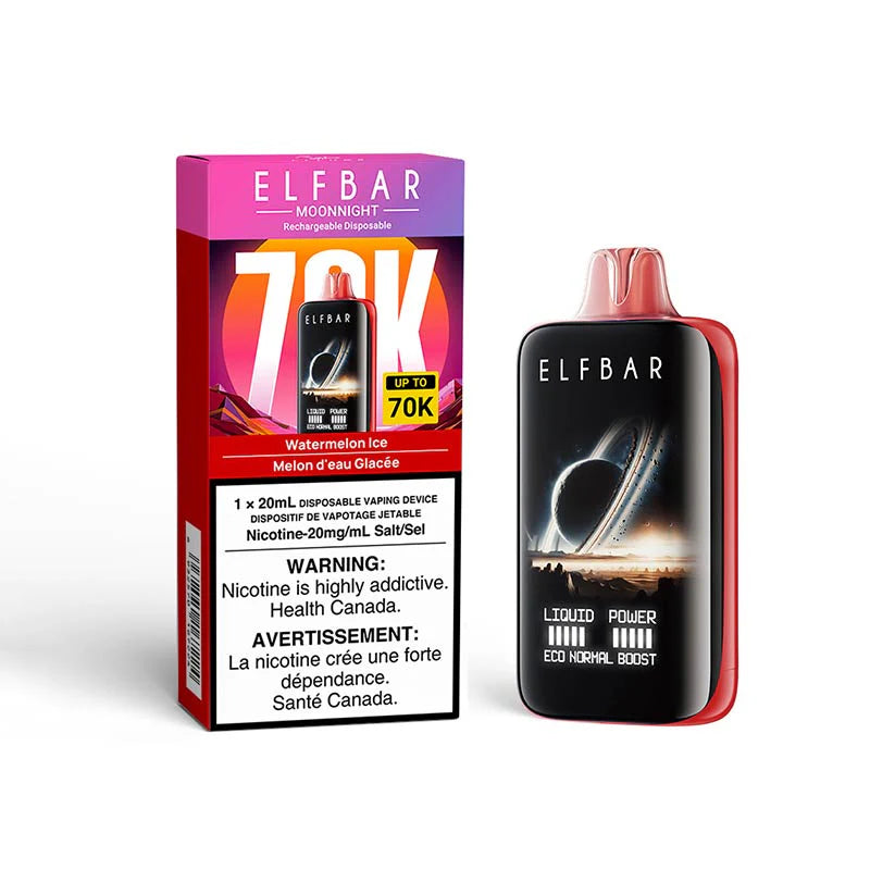 elfbar moonnight 70k watermelon ice disposable vape 20mg