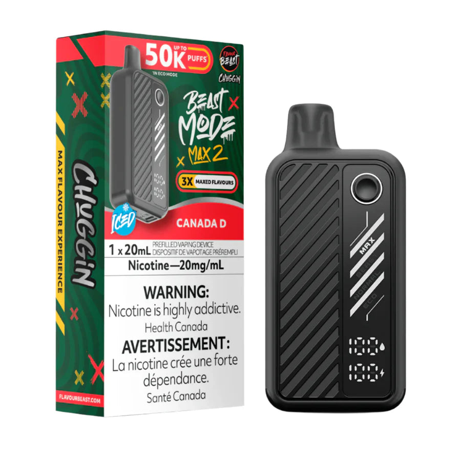 flavour beast beast mode max 2 50k canada d disposable vape 20mg