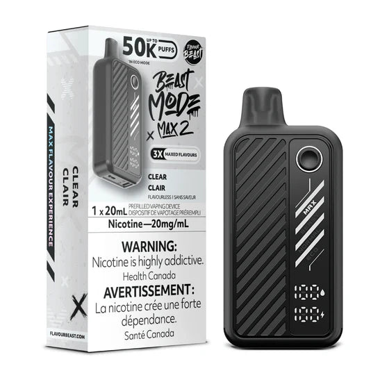 flavour beast beast mode max 2 50k flavourless vape 20mg