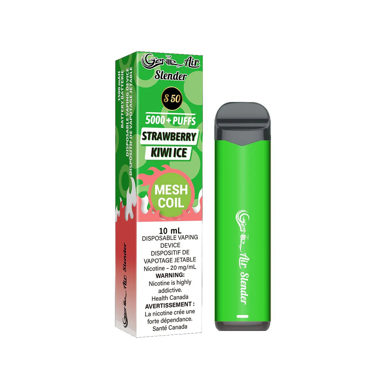 Genie Air Slender5000 Strawberry Kiwi Ice
