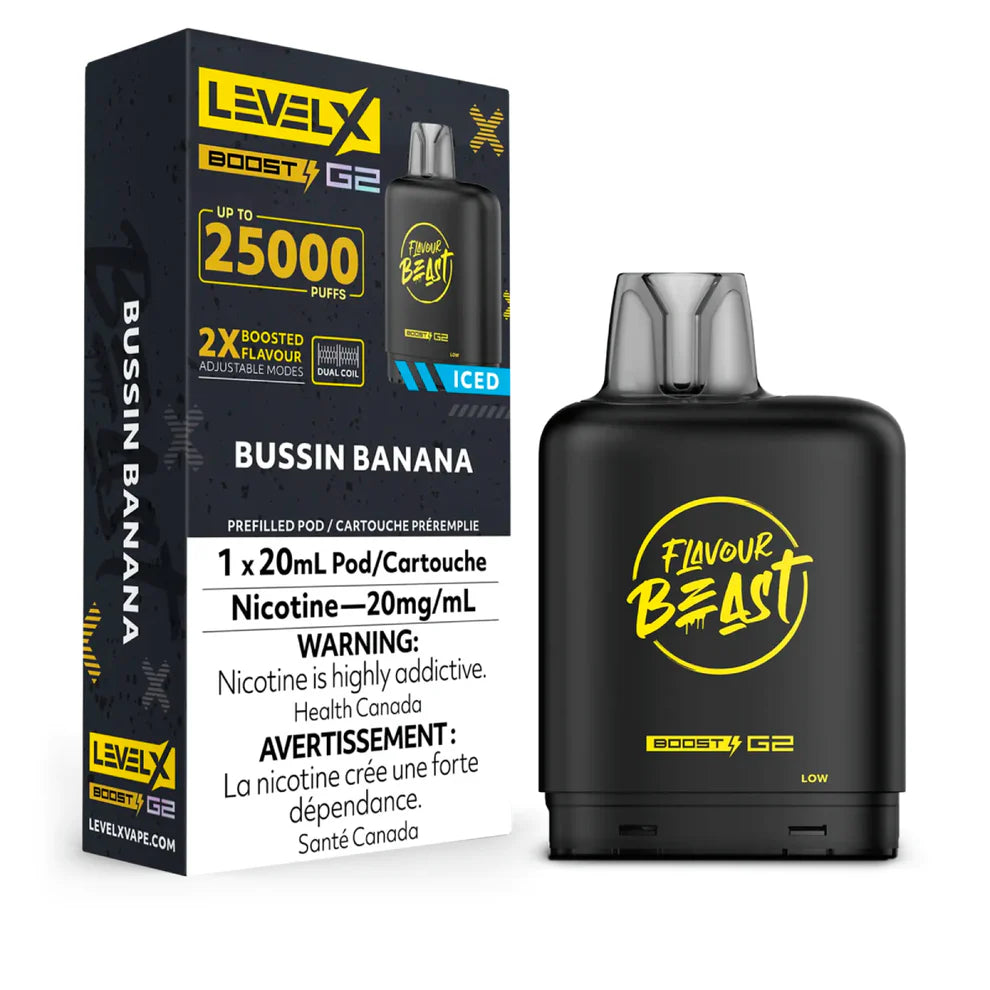 BOÎTES DE BOOST G2 DE NIVEAU X DE LA BÊTE DE SAVEUR 25 000 (ON)