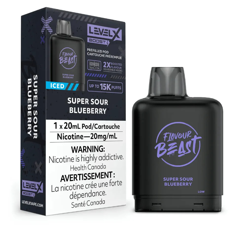 BOÎTES DE BOOST G2 DE NIVEAU X DE LA BÊTE DE SAVEUR 25 000 (ON)