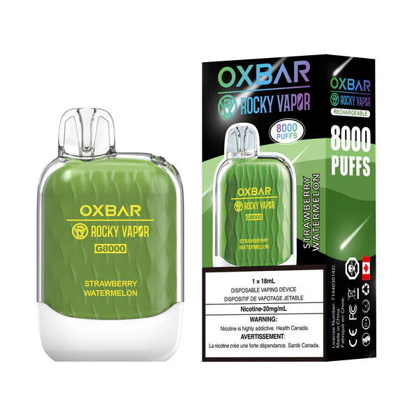 Oxbar G8000 Rechargeable Disposable Vape Strawberry Watermelon