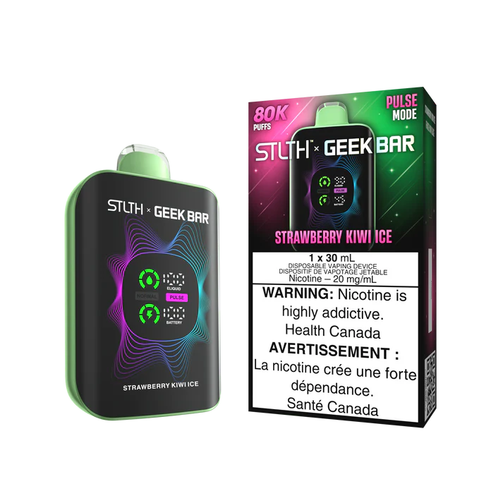 stlth x geekbar 80k strawberry kiwi ice 20mg
