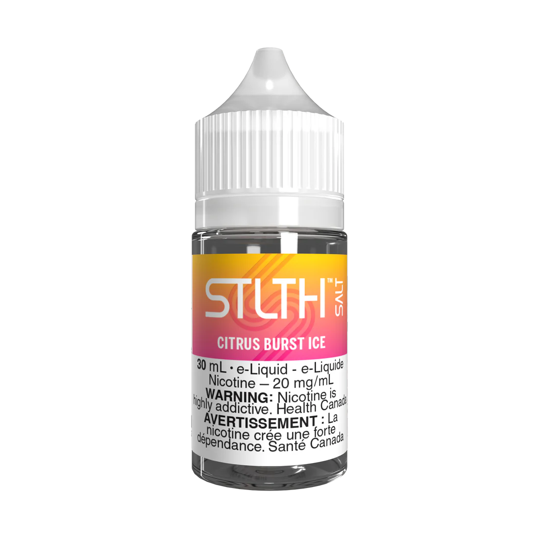 vape juice stlth salt citrus burst ice 20mg 30ml