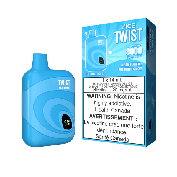 vice twist 8000 melon berry ice 20mg