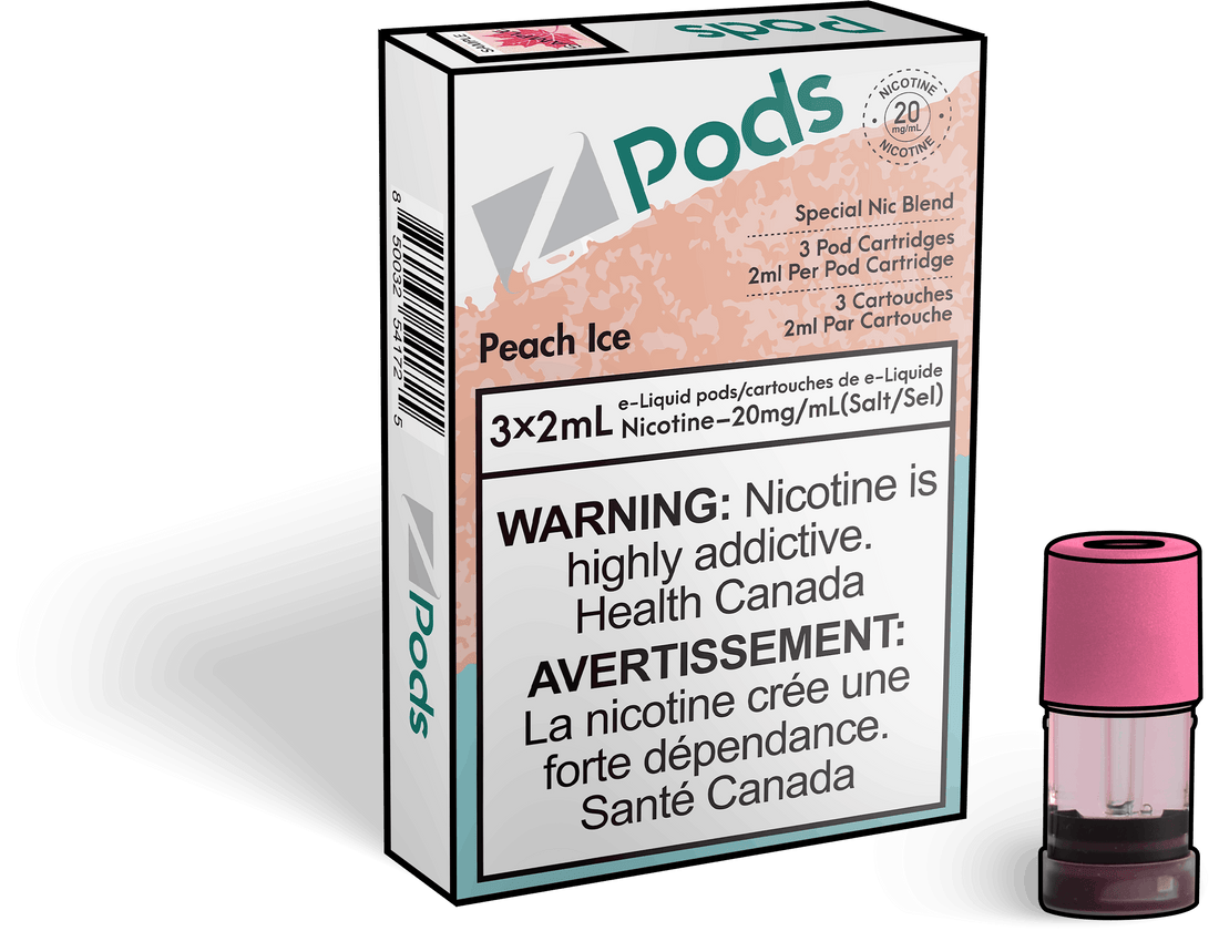 Z Pods STLTH compatible Peach Ice 20mg