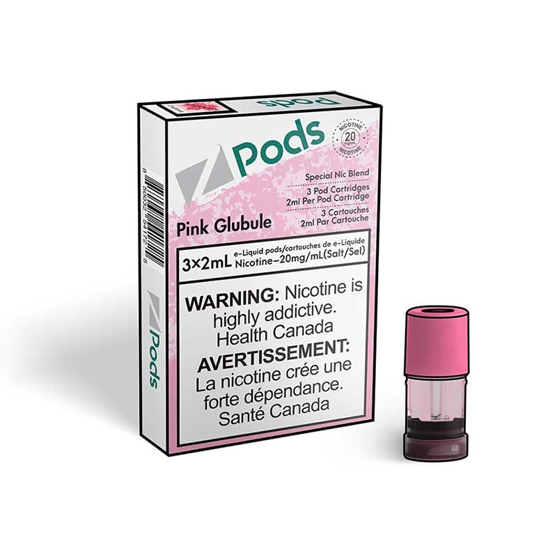 z pods stlth compatible pink glubule 20mg
