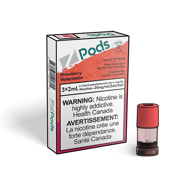 z pods stlth compatible strawberry watermelon 20mg