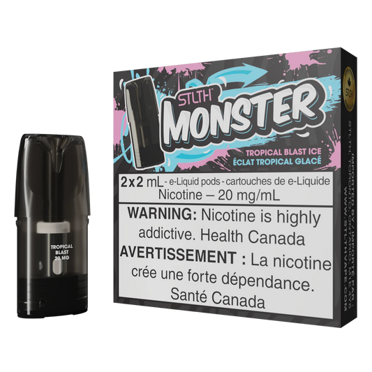 PACK STLTH MONSTER POD - GLACE TROPICALE BLAST