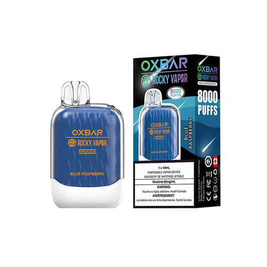 OX Bar G8000 Blue Raspberry