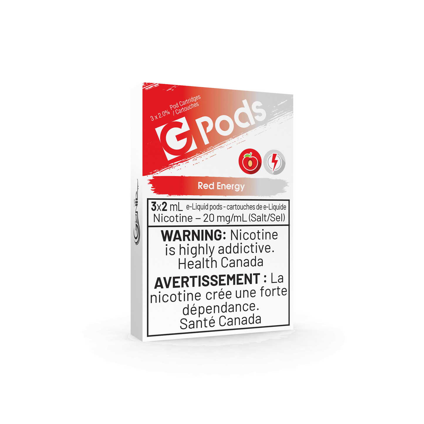 STLTH G PODS - RED ENERGY 20 MG