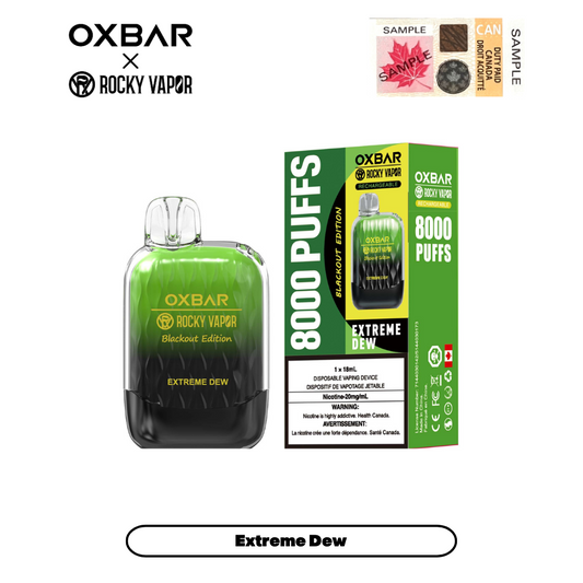 OX Bar G8000 EXTREME DEW