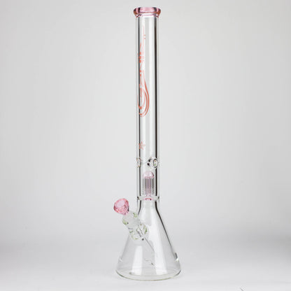 GENIE | 24" 9mm SINGLE PERCOLATOR GLASS WATER BONG