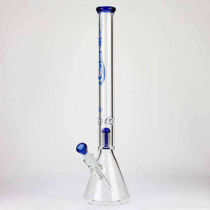 GENIE | 24" 9mm SINGLE PERCOLATOR GLASS WATER BONG