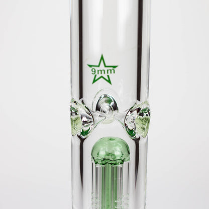 GENIE | 24" 9mm SINGLE PERCOLATOR GLASS WATER BONG