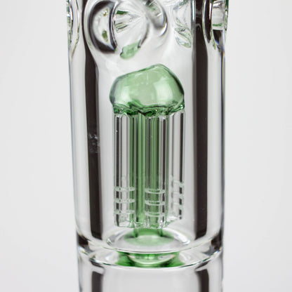 GENIE | 24" 9mm SINGLE PERCOLATOR GLASS WATER BONG