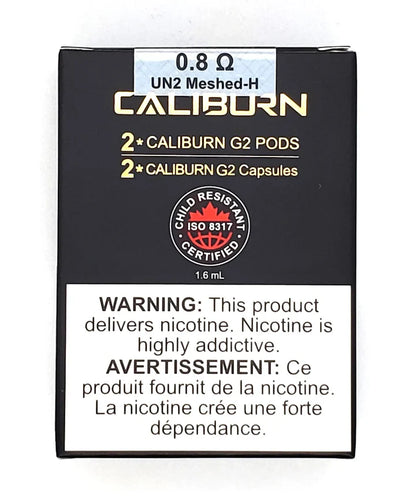 Lot de 2 dosettes de rechange pour Uwell Caliburn G2
