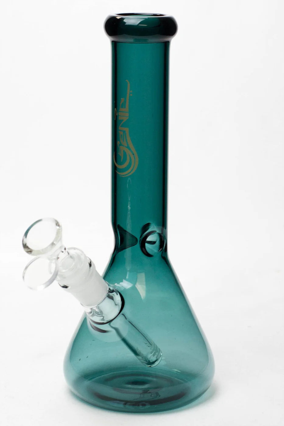 GENIE | 10" COLOR TUBE GLASS WATER BONG