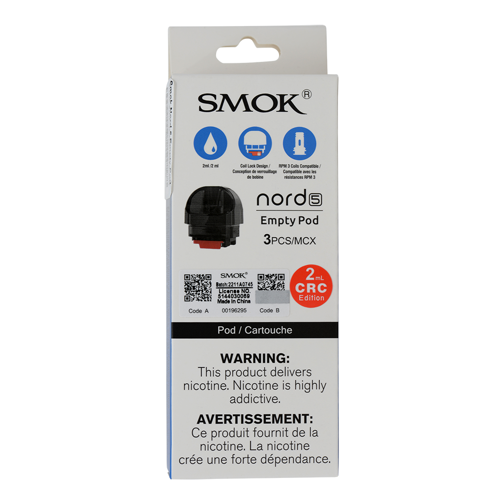 SMOK NORD 5 RPM3 Replacement Pods