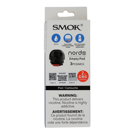SMOK NORD 5 RPM3 Replacement Pods