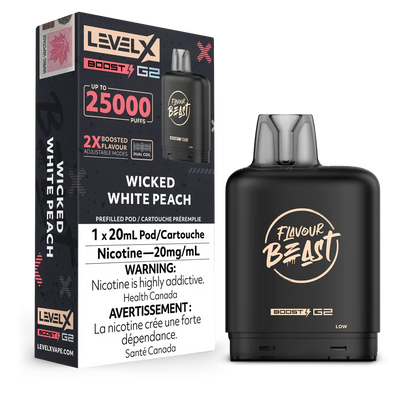 FLAVOUR BEAST LEVEL X BOOST G2 PODS 25K (ON)