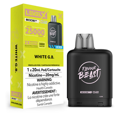 BOÎTES DE BOOST G2 DE NIVEAU X DE LA BÊTE DE SAVEUR 25 000 (ON)