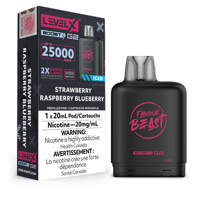 BOÎTES DE BOOST G2 DE NIVEAU X DE LA BÊTE DE SAVEUR 25 000 (ON)