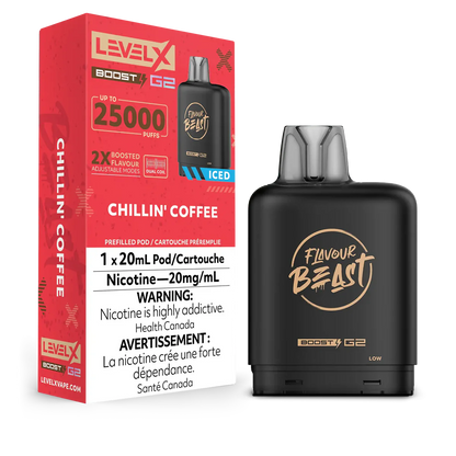 BOÎTES DE BOOST G2 DE NIVEAU X DE LA BÊTE DE SAVEUR 25 000 (ON)