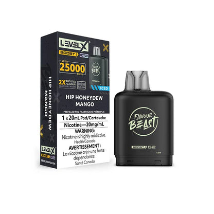 BOÎTES DE BOOST G2 DE NIVEAU X DE LA BÊTE DE SAVEUR 25 000 (ON)