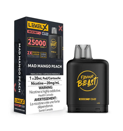 FLAVOUR BEAST LEVEL X BOOST G2 PODS 25K (ON)