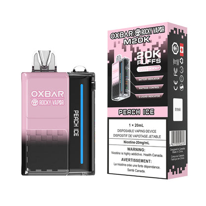 OXBAR X ROCKY VAPOR M20K (ON)