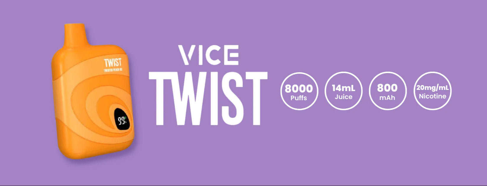 Vice Twist 8000 Puffs
