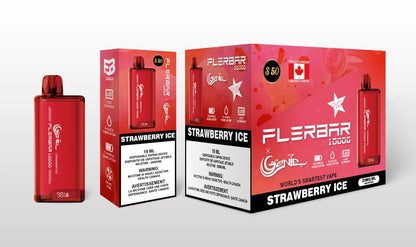 FLERBAR X GENIE 10000 PUFFS ( 10 IN A BOX )